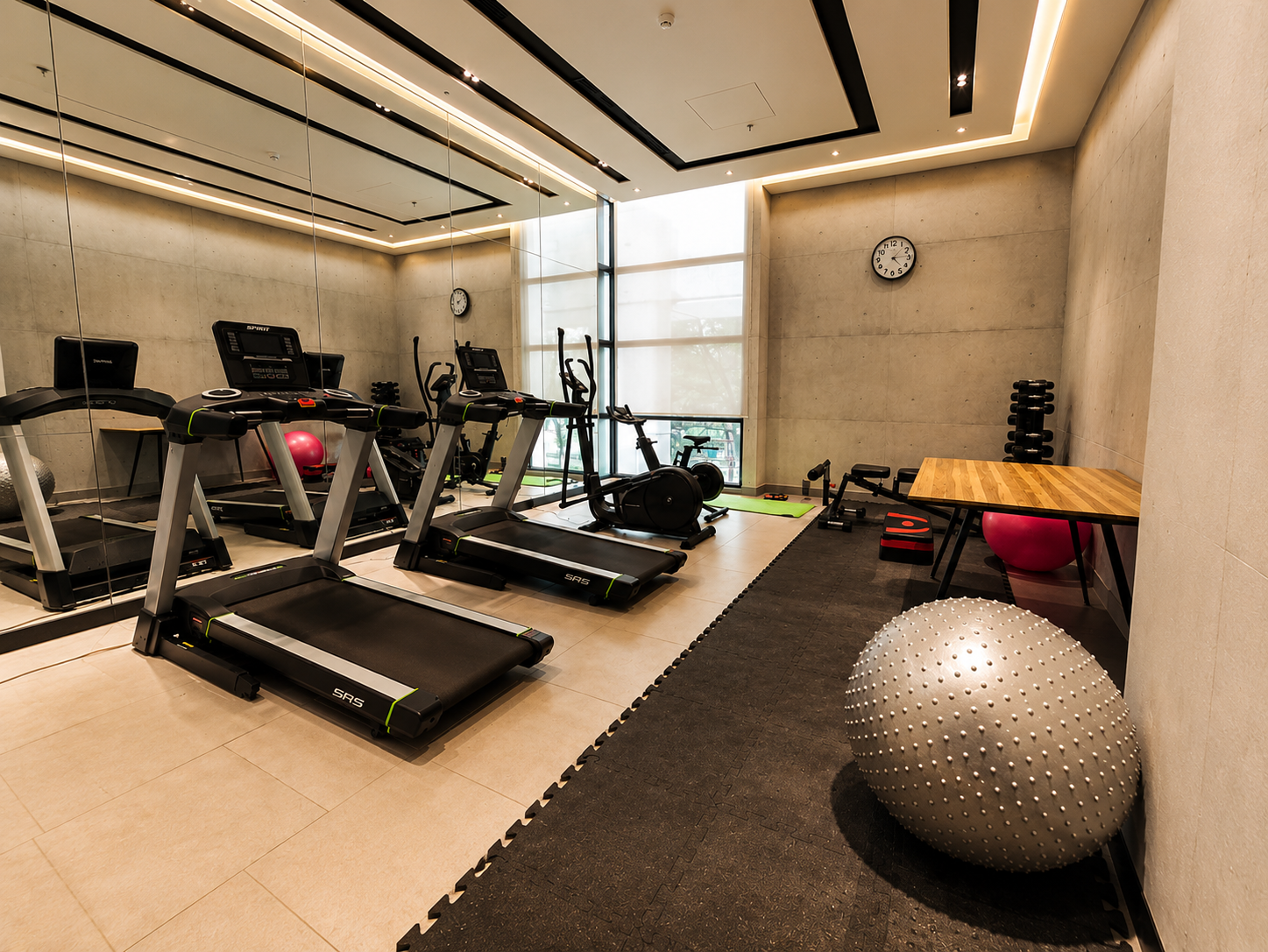 Weights area