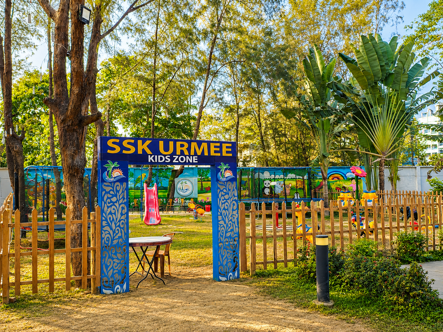 Kids playground slide